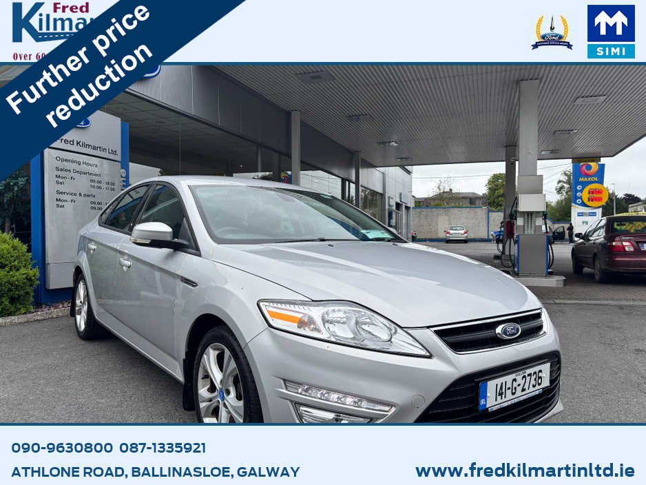 2014 Ford Mondeo ZETEC 2.0 TDCI 140PS M6 5DR 4DR €4,950