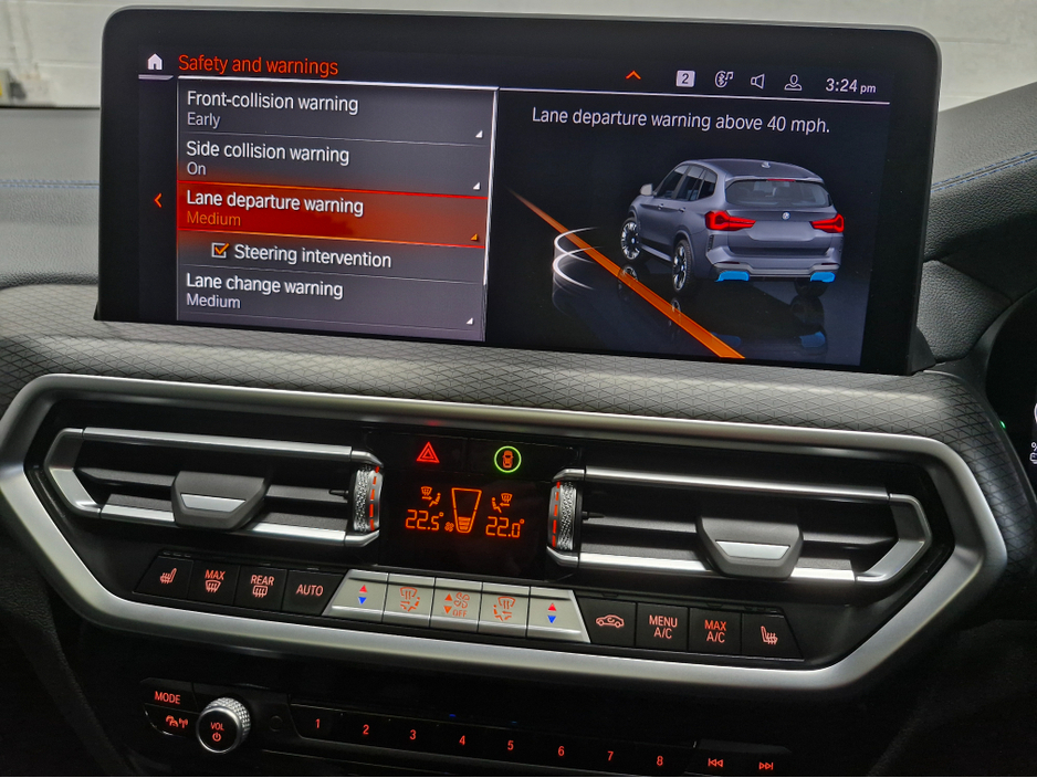 2022 BMW iX3 222 IX3 M SPORT PRO (HIGH SPEC) VIS PACK+LASER-  COMFORT PACK PLUS- DRIVER ASSISTANT PROF- PARKING ASSIST PLUS- TECHNOLOGY PACK PLUS - HARMON KARDON - ACTIVE CRUISE CONTROL -- HARMON KARDON - HEADS UP €36,995