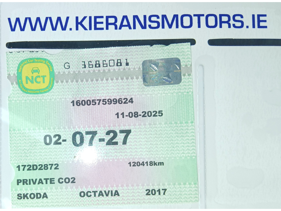 2017 Skoda Octavia 1.6 TDI AMBITION  115BHP : LOW MILEAGE : FINANCE ARRANGED : €13,950