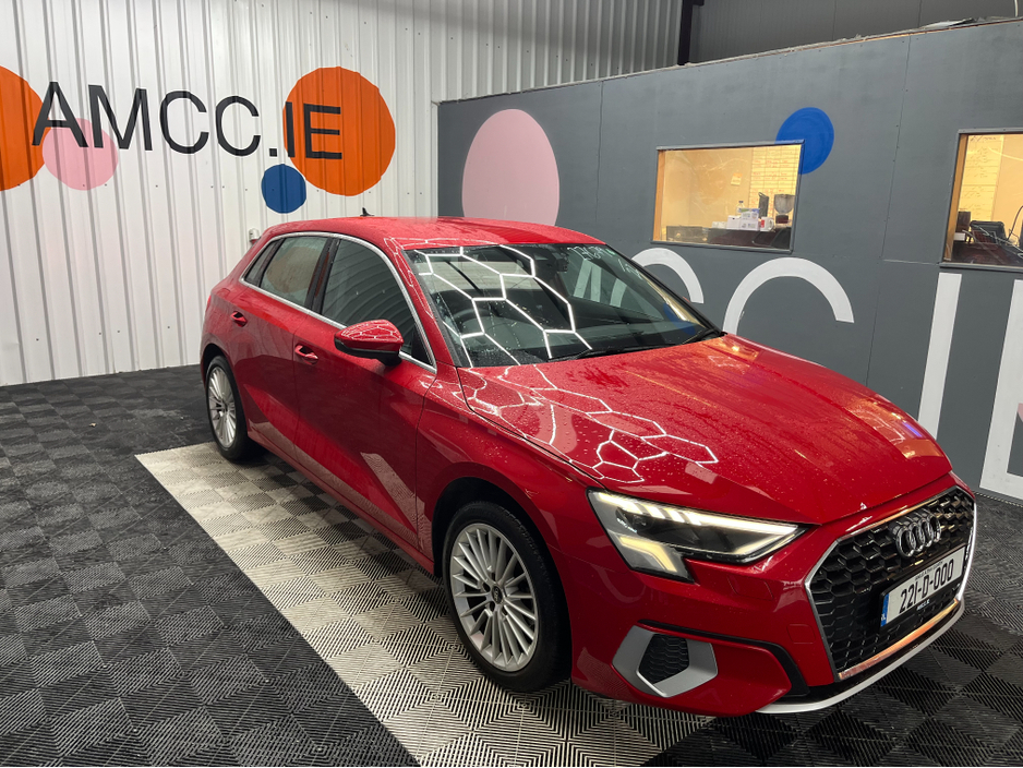 2022 Audi A3 Sportback €25950! 2022 AUDI A3 SPORTBACK 30TFSI ADVANCED 1.0 AUTOMATIC / CRUISE CONTROL / REVERSE CAMERA / ELECTRIC & HEATED SEATS / PADDLE SHIFTERS €25,950