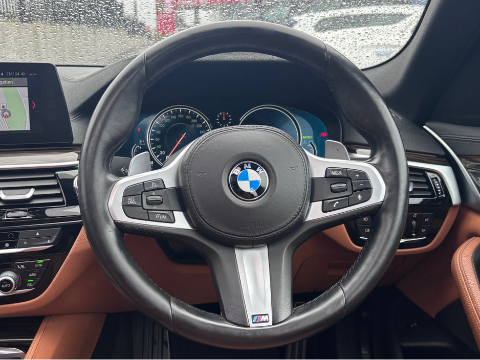 2017 BMW 5 Series 520D M SPORT DIESEL // TAN LEATHER /// HIGH SPEC €20,995