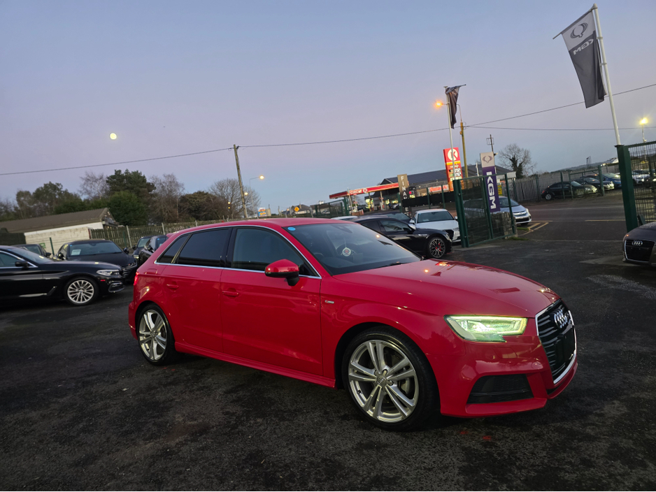 2019 Audi A3 1.4 S-LINE EDITION VIRTUAL COCKPIT - NAVIGATION -CARPLAY ANDROID AUTO HALF LEATHER PACK - REVERSING CAMERA / PARKING SENSORS - DRIVE MODE €23,500