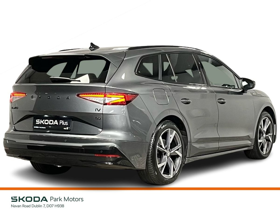 2024 Skoda Enyaq Sportline IV 80 - Crystal Grille - Reversing Camera - Ambient Lighting - Sat Nav - Climate Control - Heated Seats - Keyless Start - Apple CarPlay/Android Auto €41,950