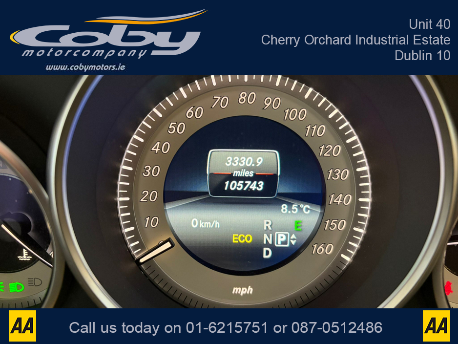 2015 Mercedes-Benz E Class 2.1 E220 Bluetec AMG Night ED 4DR Auto. NCT & Tax, Full Leather, Full Electrics, Sat Nav, Dual Climate Control, Heated Seats, Cruise Control, Revers Cam, Parking Sensors, Paddle Shift, BT & more €15,950