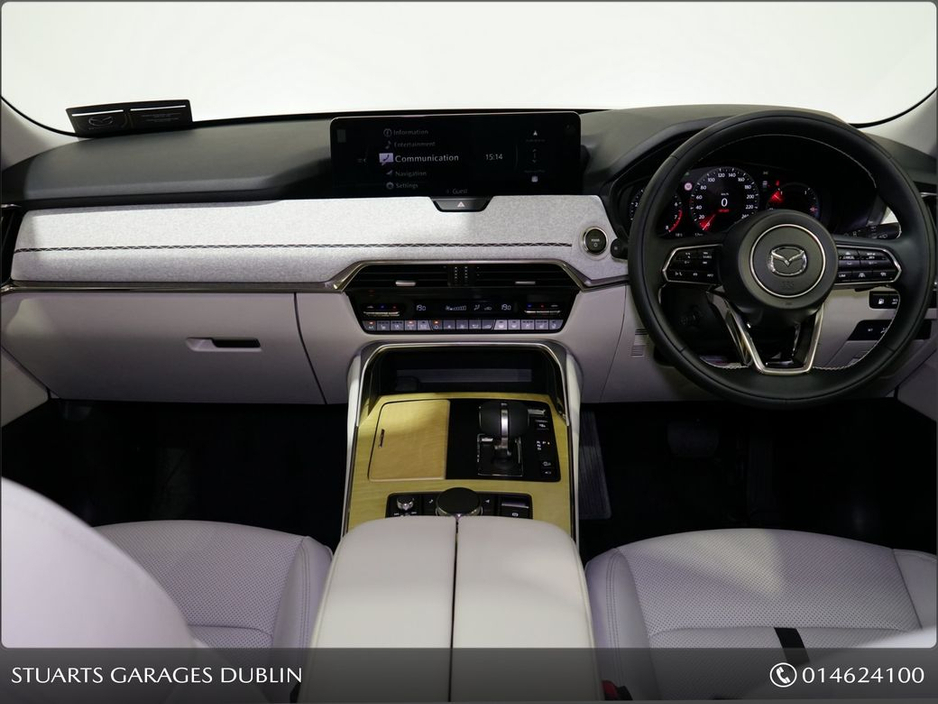 2026 Mazda CX-80 2 5L E Skyactiv Phev 327ps TAKUMI PLUS, DEMO SPECIAL SAVE €8, 135 OFF NEW*WHITE LEATHER SEAT W/ SEAT VENTILATION W/ SEAT HEATER, 20 INCH ALLOYS, PANOR €64,945