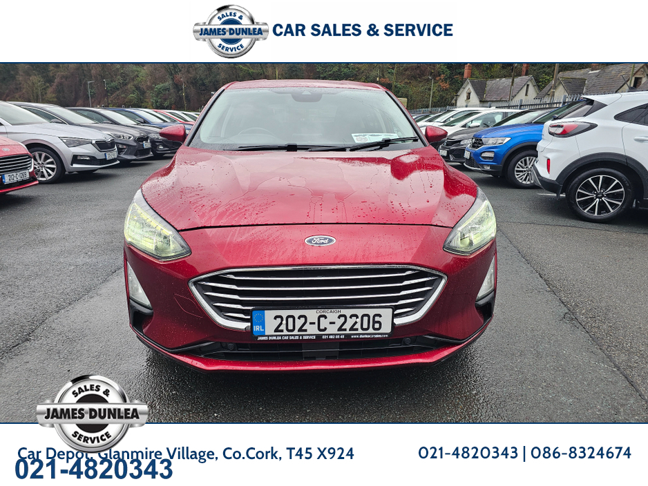 2020 Ford Focus TITANIUM 5DR 1.5 TD 120 BHP €18,750