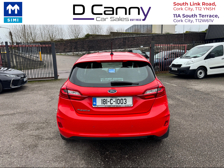 2018 Ford Fiesta TITANIUM 1.1 85PS 5M 4DR €12,900
