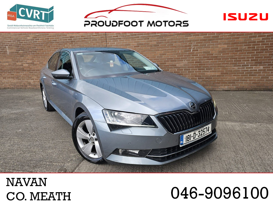 2018 Skoda Superb AMBITION 1.6 TDI 120BHP €15,950
