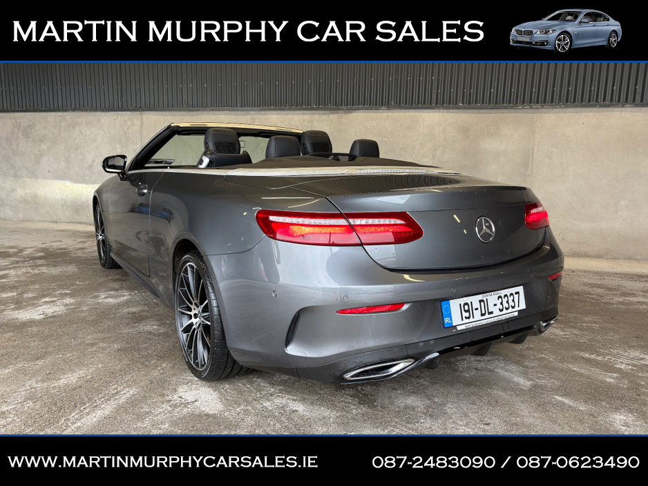 2019 Mercedes-Benz E Class E220 D AMG LINE 4MATIC SOFT TOP CABRIOLET €37,950