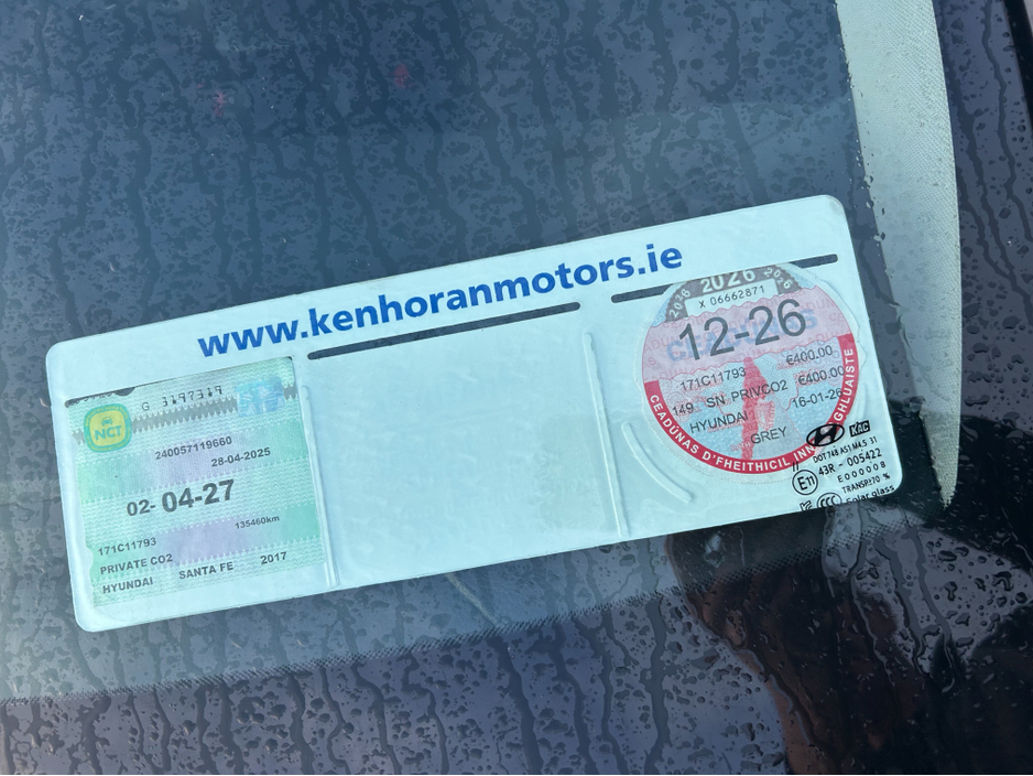 2017 Hyundai Santa Fe EXECUTIVE 4WD 7 Seater €14,995