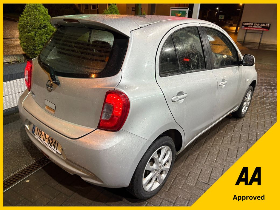 2017 Nissan Micra 1.2 80 Petrol SV 102Km €9,990