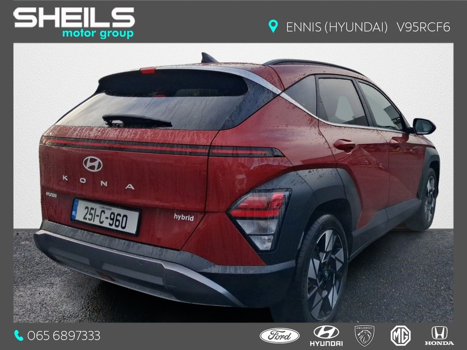 2025 Hyundai Kona 1.6 HYBRID Elegance Auto €35,950