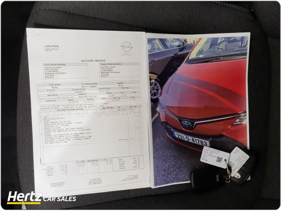 2023 Toyota Corolla LUNA SALOON 1.8 Petrol Automatic €22,795