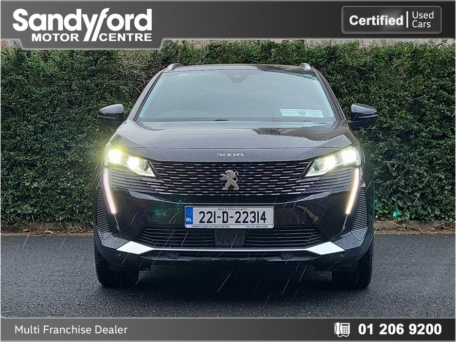 2022 Peugeot 3008 1.2 PureTech 130bhp Auto Allure €27,950