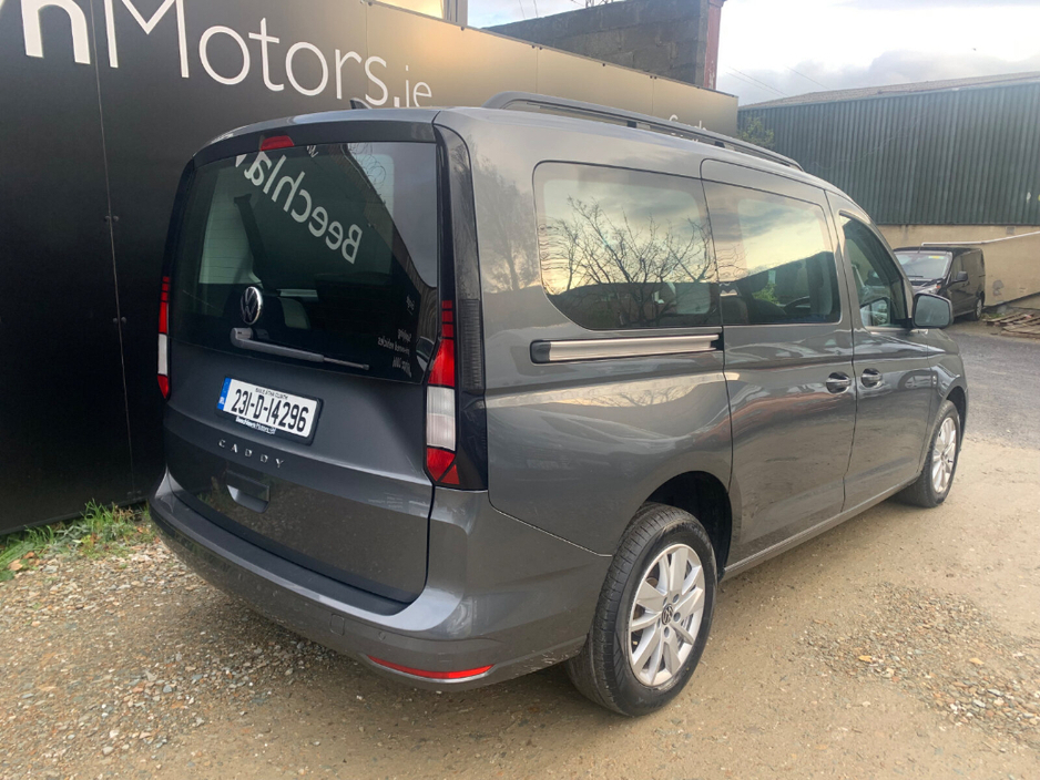 2023 Volkswagen Caddy Maxi LIFE 2.0 TDI DSG 7 SEATER // GREAT CONDITION // ONE OWNER // DOCUMENTED SERVICE HISTORY // 02/27 NCT AND €210 ROAD TAX // €38,950