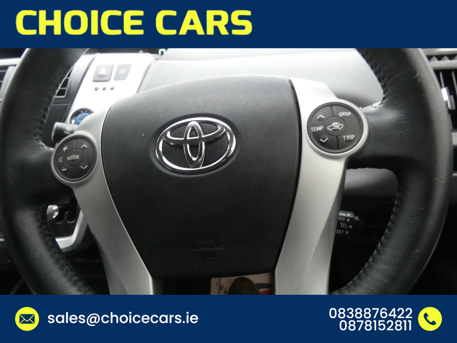 2013 Toyota Prius+ 1.8 AUTO HYBRID 7 SEATER €10,750