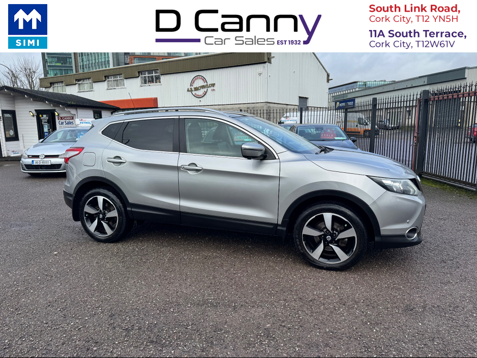 2017 Nissan Qashqai 1.2 SV CVT PREMIUM '17 4DR AUTO €16,900