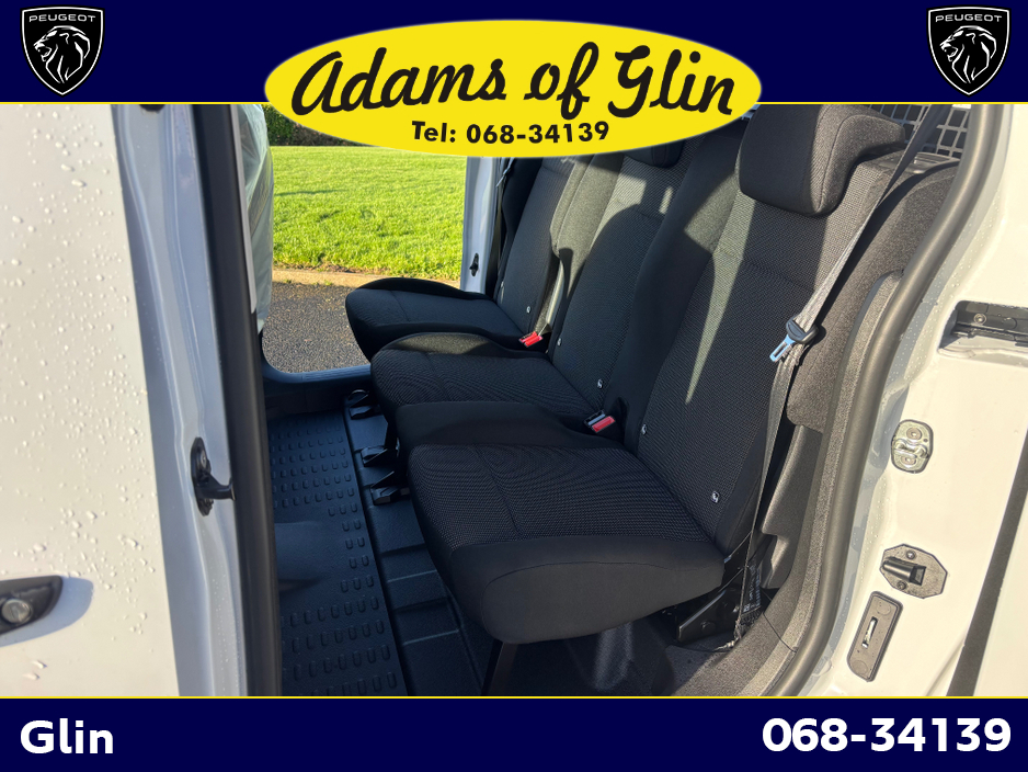 2026 Peugeot Partner Crew-Cab Professional Plus 1.5 Hdi 100bhp €43,000