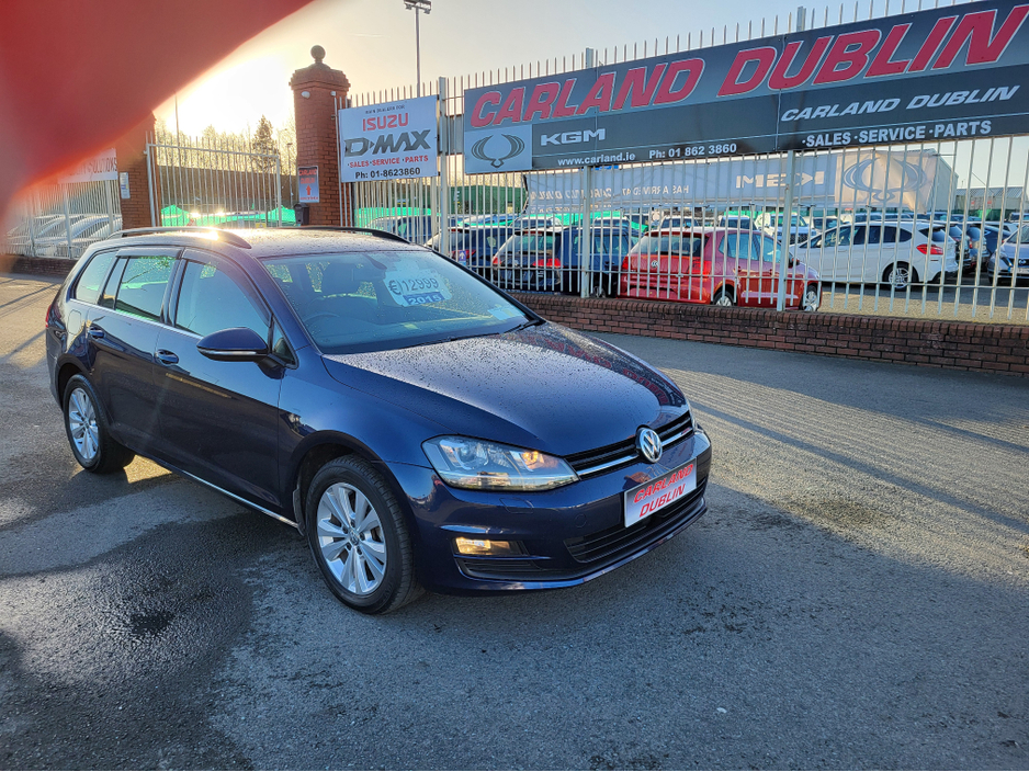 2015 Volkswagen Golf (2yr warranty) 1.2 petrol Auto estate 76308 €12,999
