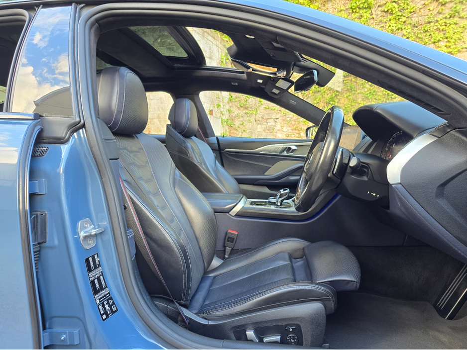 2019 BMW 8 Series 840D M-Sport X-Drive Auto Individual finished in Barcelona Blue Metallic 2019 (192) €60,950