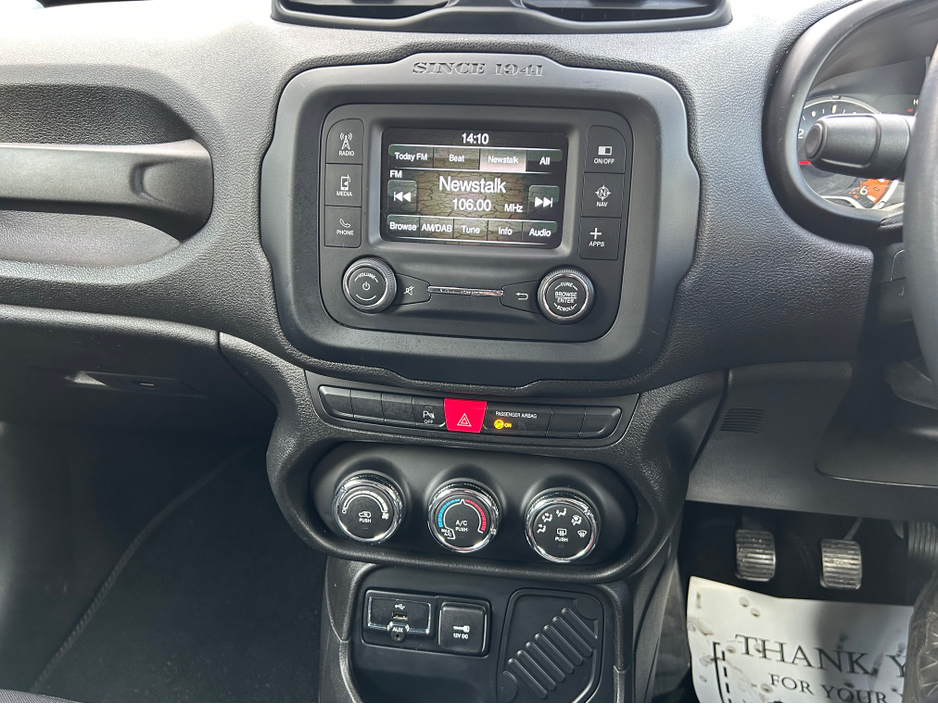 2017 Jeep Renegade 1.6 MULTIJET LONGITUDE 120PS 5DR €12,995