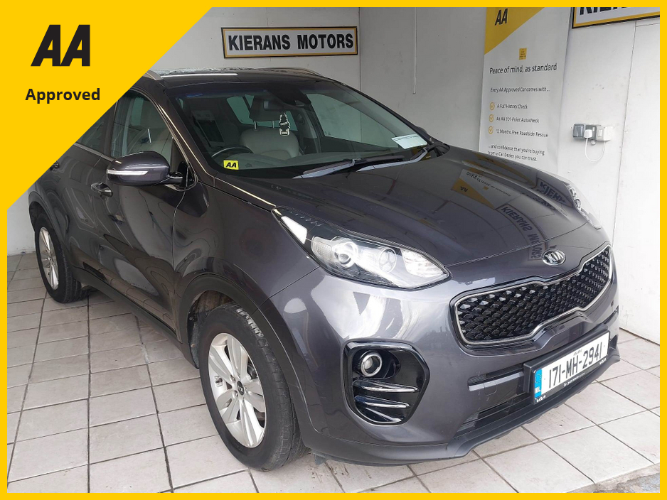 2017 Kia Sportage 1.7 PLATINUM : Leather Seats / Rev Camera / Sat Nav €14,750