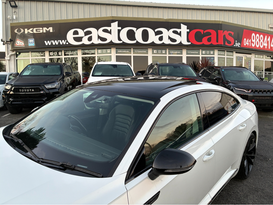 2019 Volkswagen Arteon ( 192 ) 2.0 TSI PANORAMIC SUNROOF 4 MOTION 280BHP VIRTUAL DASH FULL LEATHER HEATED ELECTRIC SEATS SAT NAV CARPLAY ANDROID AUTO BLIND SPORT PARKING SENSORS SELF PARKING ASSIST 360 CAMERA DYNAUDIO SOUND €30,950