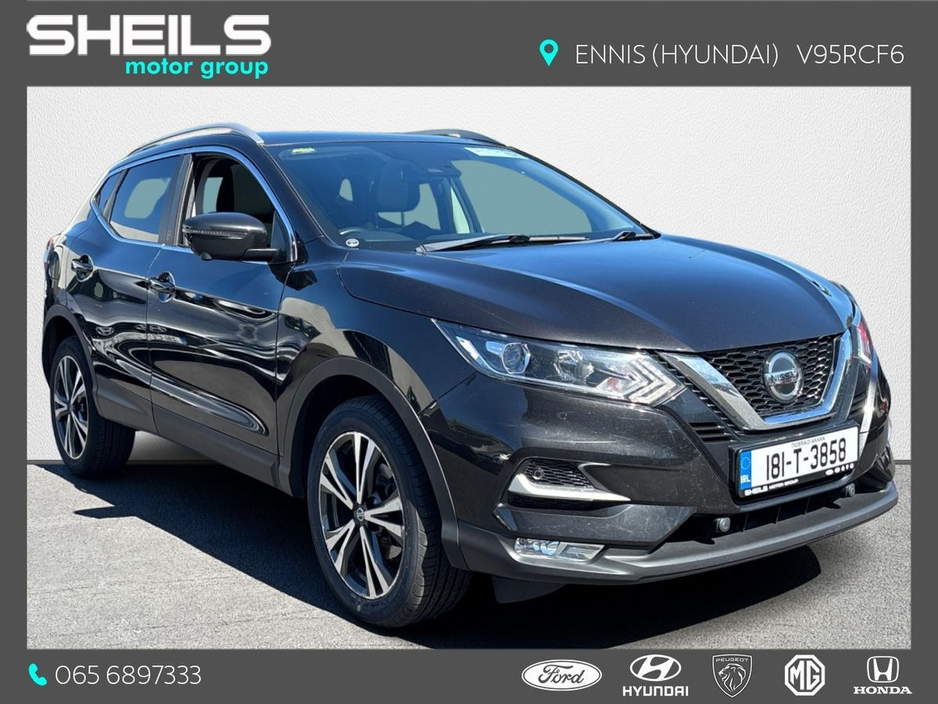 2018 Nissan Qashqai 1.5 DCI N-CONNECTA 5DR 110P €16,950