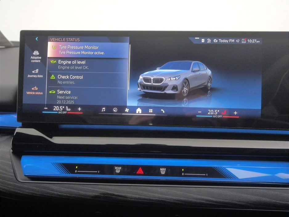 2025 BMW 5 Series 530e M Sport Saloon €72,900