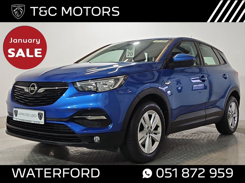 2019 Opel Grandland X SC Model - Rear Parking Sensors, Dual Zone Climate Control A/C, Cruise Control, Bluetooth, Alloy Wheels €14,995
