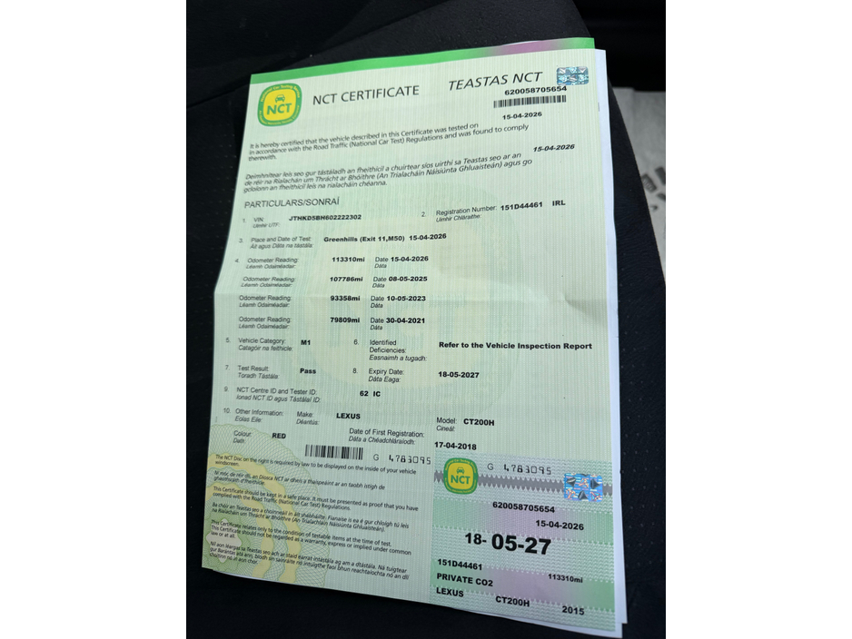 2015 Lexus CT 200 h - image 4