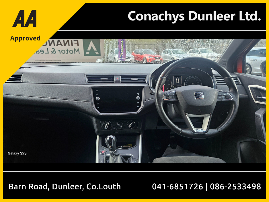 2019 SEAT Arona 1.0 TSI 115HP XCELLENCE 5DR €17,950