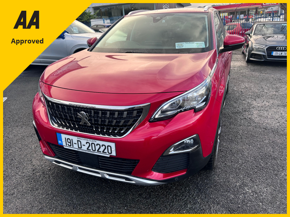 2019 Peugeot 3008 2019 PEUGEOT 3008 1.2 PETROL LOW KMS €16,950