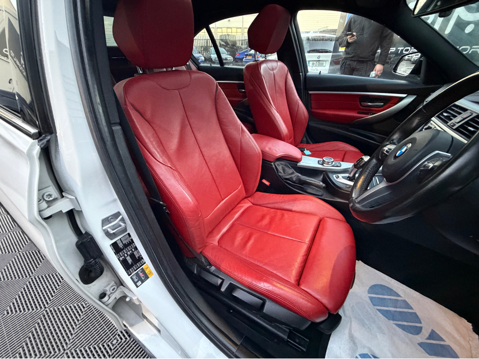 2018 BMW 3 Series 330e M SPORT F30 252HP AUTO Sunroof & Red Leather €20,995