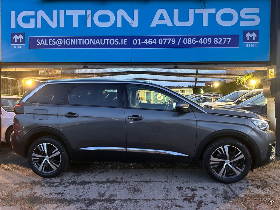 2019 Peugeot 5008 1.2 PETROL, ALLURE, 130BHP LOW KMS, NATIONWIDE WARRANTY, NEW NCT, AA APPROVED, FINANCE, 5 STAR REVIEWS €20,995