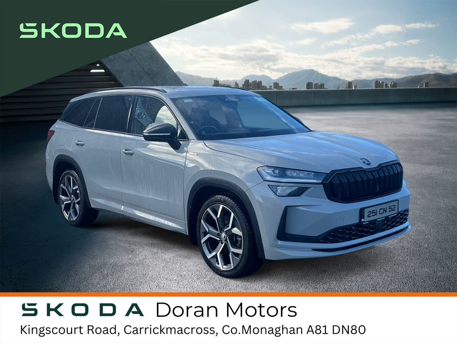 2025 Skoda Kodiaq SPORT 2.0 TDI 150HP DSG €61,900