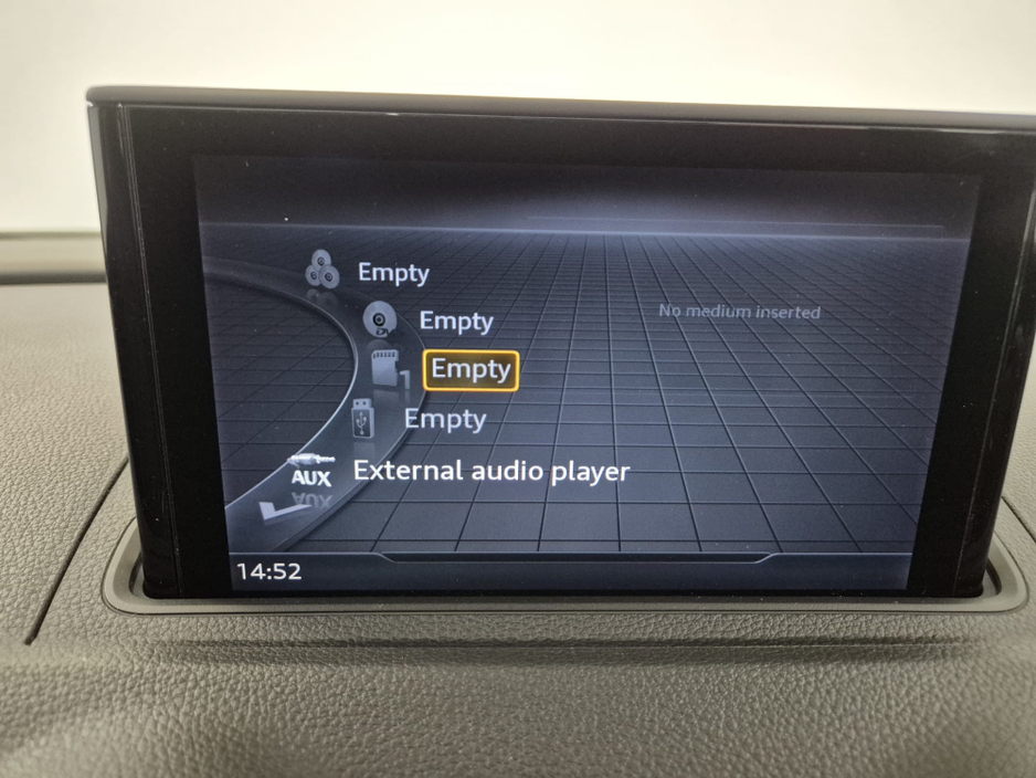 2019 Audi A3 SPORT LUXURY PACK**1.4 TFSI AUTO**FULL LEATHER**FULL ELECTRIC HEATED SEATS**FACELIFT SPORT MODEL**APPLE AND ANDROID CARPLAY**DIGITAL DASH**IRISH MAPS**KEYLESS ENTRY**WARRANTY AVAILABLE**FINANCE €21,949