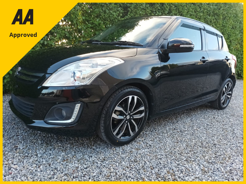 2016 Suzuki Swift 1.2 AUTOMATIC LEATHER AND SUEDE INTERIOR CRUISE CONTROL REVERSE CAMERA TOUCHSCREEN RADIO WITH APPLE CAR PLAY & ANDROID AUTO FACTORY IMMOBILISER KEYLESS ENTRY 2 YEARS NCT & 1 YEARS ROAD TAX €12,395