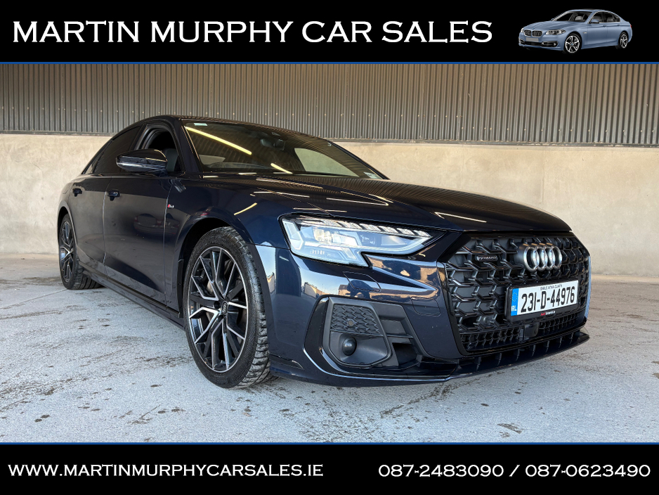 2023 Audi A8 3.0 TFSI BLK ED 60 QUATTRO 462 BHP €60,950