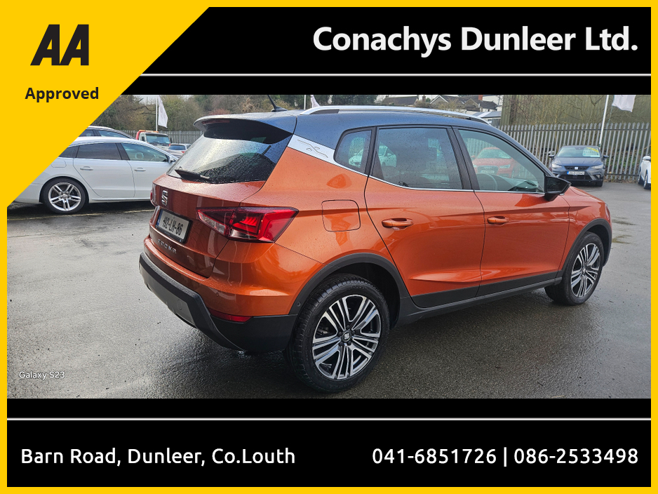 2019 SEAT Arona 1.0 TSI 115HP XCELLENCE 5DR €17,950