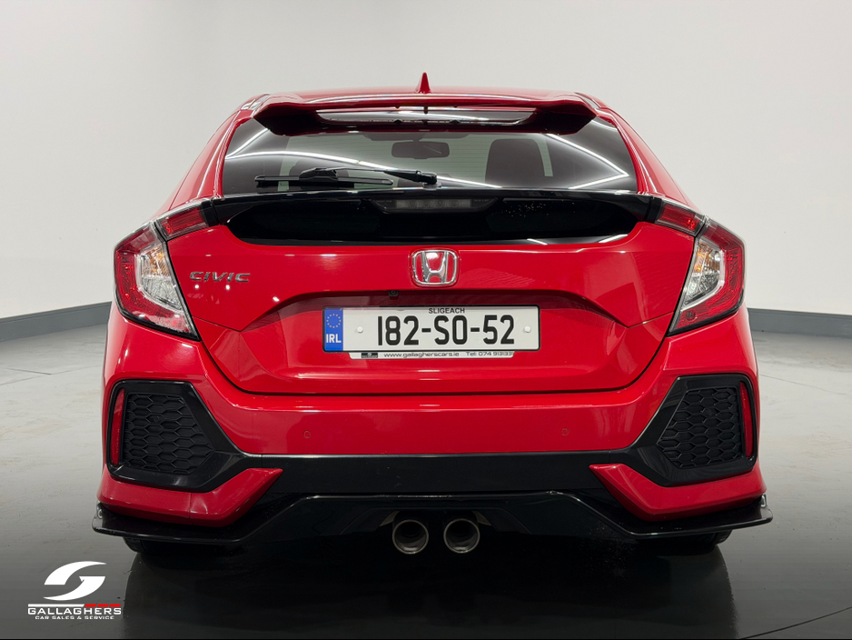 2018 Honda Civic (182) GT PACK 1.5 VTEC 180BHP €15,995