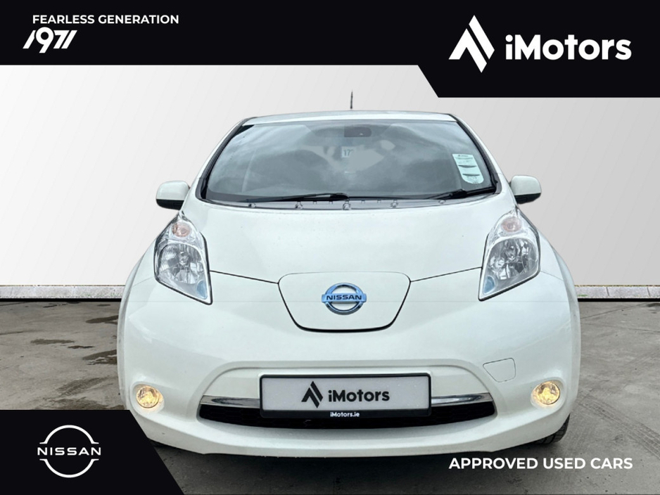 2017 Nissan Leaf Nissan Leaf 30kWh SV | Electric Hatchback | Cold Pack | Auto | White | Letterkenny €7,900