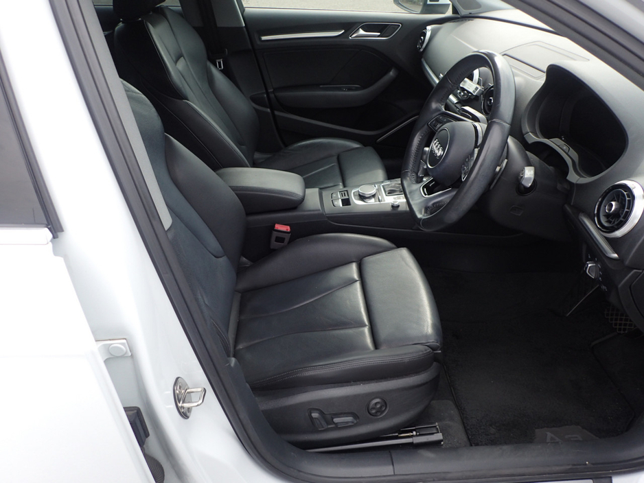 2018 Audi A3 1.4 TFSI SPORT PLUS LEATHER PETROL AUTOMATIC // VIRTUAL DASH // STUNNING CAR THROUGHOUT // FULL LEATHER // BLUETOOTH MEDIA // UPGRADED ALLOYS // FULL PARK ASSIST // REVERSING CAMERA €19,950