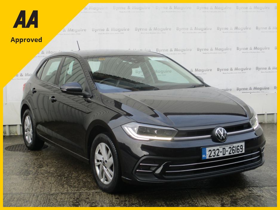 2023 Volkswagen Polo STYLE 1.0 PETROL AUTOMATIC HIGH SPEC FULLY SERVICED AND GUARANTEED €21,500