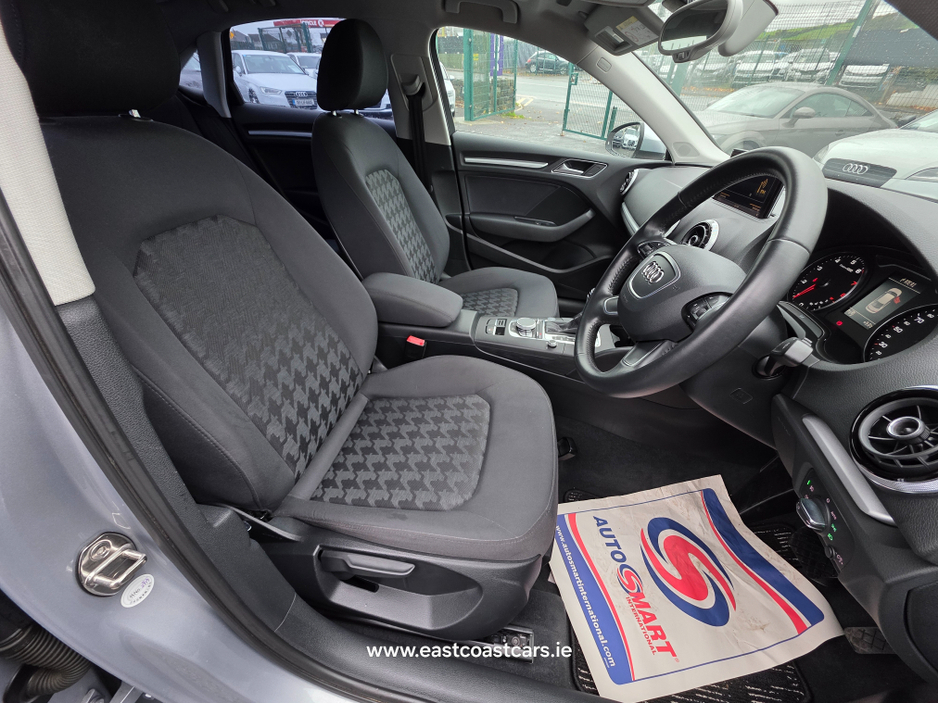 2014 Audi A3 SALOON ONLY 16,325KM !!! 1.4 TFSI AUTO - PRIVACY GLASS REV CAMERA - PARKING SENSORS - ALLOYS - LOW TAX BAND LOW MILEAGE €15,450