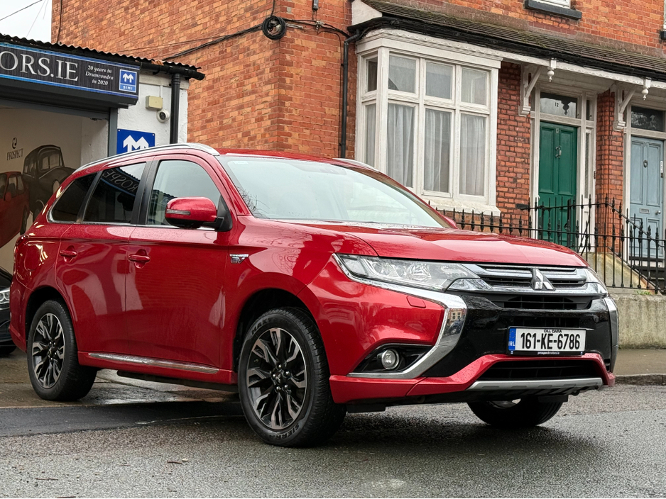 2016 Mitsubishi Outlander 2.0 PHEV, Top Spec GX! New Nct 02/2027, Full Leather, Sat Nav, Reversing Camera, Heated Seats, Sunroof, Cruise Control, A/C, Immaculate, Finance Available, Service & Warranty Included, SIMI Dealer, €9,950