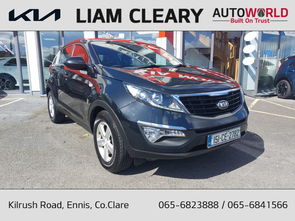 2015 Kia Sportage 1 ISG 114BHP 5DR €10,900