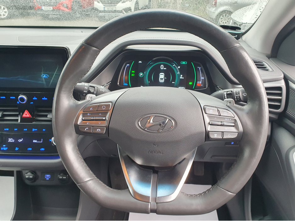 2022 Hyundai Ioniq PREMIUM AUTOMATIC FULLY ELECTRIC NCT 02/28 FINANCE AVAILABLE @ €55 PER WEEK HEATED SEATS/ SAT NAV/ TOUCH SCREEN MEDIA/ BLUETOOTH/ USB/ REVERSE CAMERA/ HISTORY CHECKED €13,950