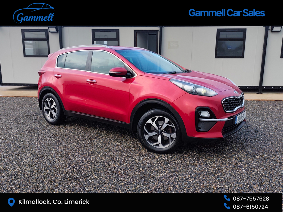 2019 Kia Sportage €65 P/W K3 5DR €15,800