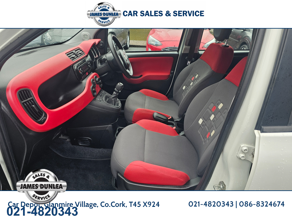 2016 Fiat Panda LOUNGE 1.2 69BHP 4DR €7,950